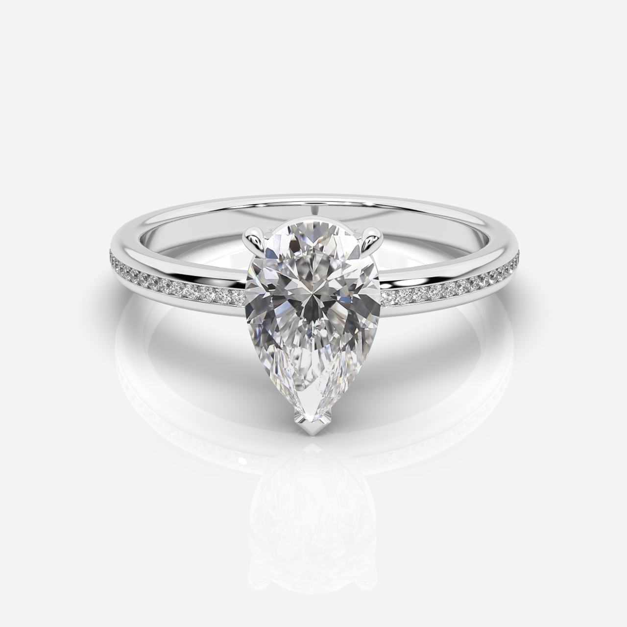 Mia Diamond Band Pear